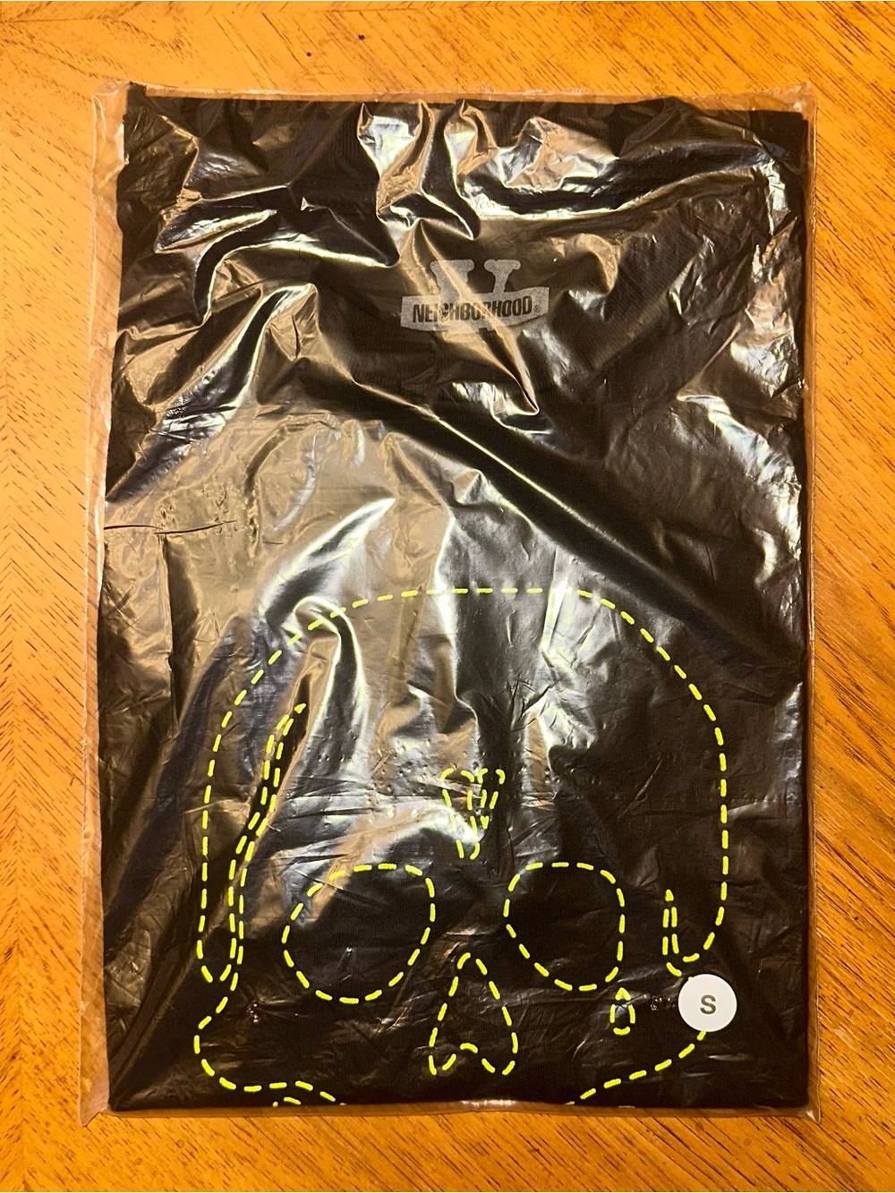 Vlone x Neighborhood Skull T-Shirt Size Men’s Small Black Green New